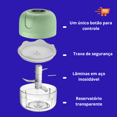 Mini Processador Portátil - RB Loja