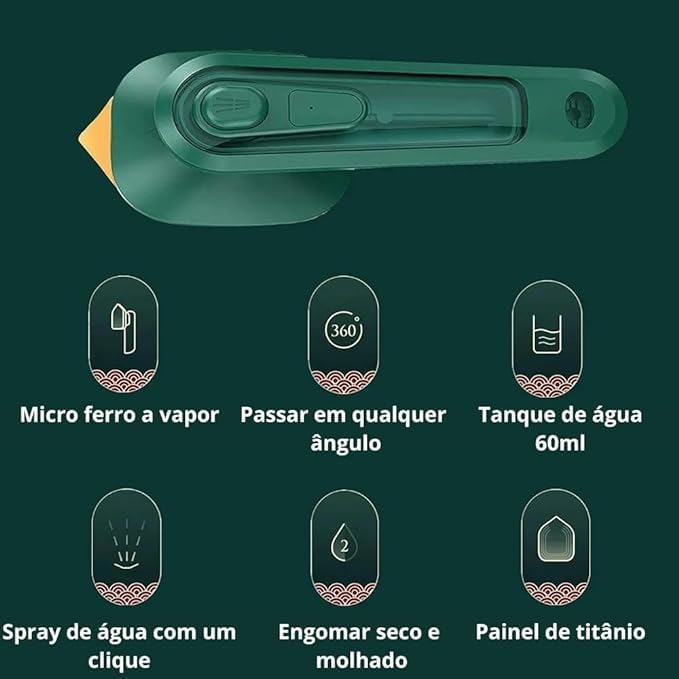 Mini Ferro De Passar Roupas RB